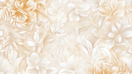 Stunning Cream Floral Design for Home Decor