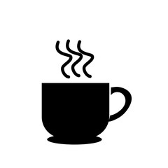 Coffee cup vector icon
