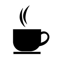 Coffee cup vector icon
