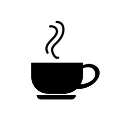 Coffee cup vector icon
