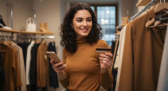 Feliz due&ntilde;a de una tienda de ropa usando una tableta para administrar su peque&ntilde;a empresa