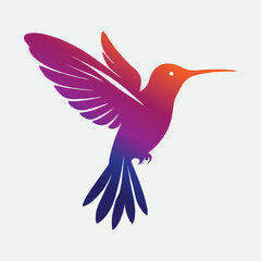 vector illustration of a bird