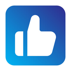 like Solid gradient icon