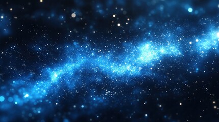 Obraz premium Infinite galaxy sky with stars texture in a cosmic backdrop. Celestial stars within vast cosmos spread across the night. Ethereal celestial beauty captured in astronomy scene. Ideal texture for