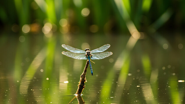 Dragonfly in the Sunlight