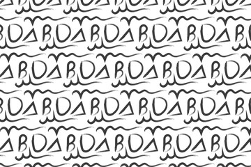 Abstract brush line painting seamless pattern illustration. Modern paint vector background collection hand drawn texture.