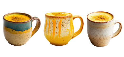 Beautiful Artisan Ceramic Coffee Mugs Available in a Range of Vibrant Colors to Choose From