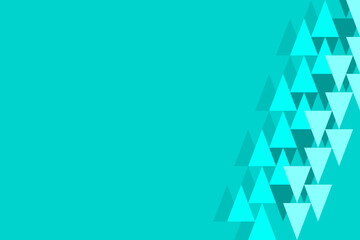 Template Background Triangle Green Mint 