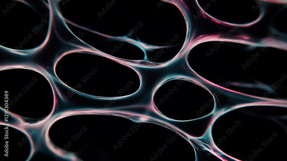 Aufkleber Abstract biomorphic pattern texture for digital design and creative background