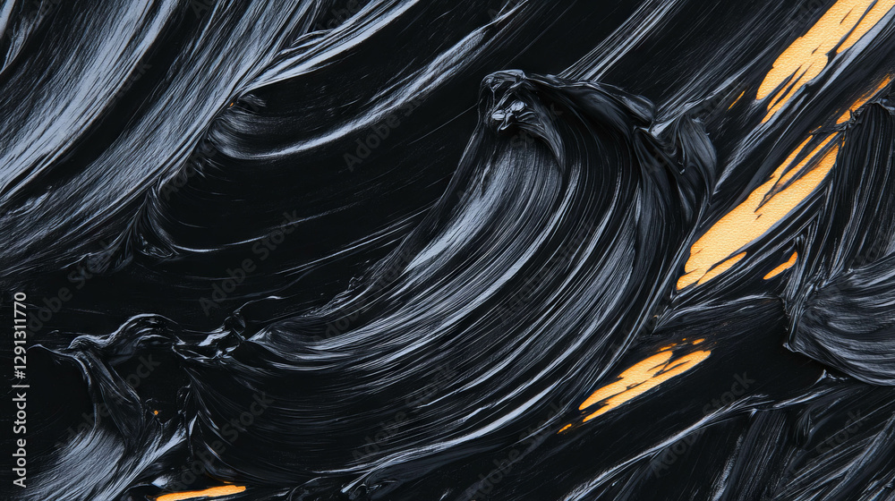 Poster abstract brushstroke texture with bold dry brush in dark and light tones for creative design