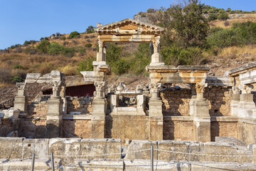 Fototapeta premium Beautiful view of Ephesus, a very important archaeological site in Turkey