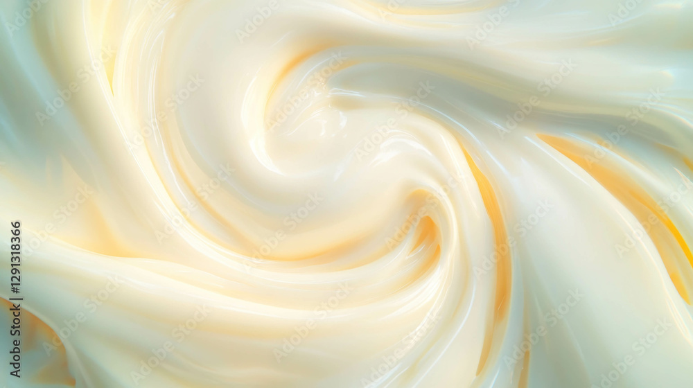 Aufkleber creamy swirling vortex background for design and art concepts