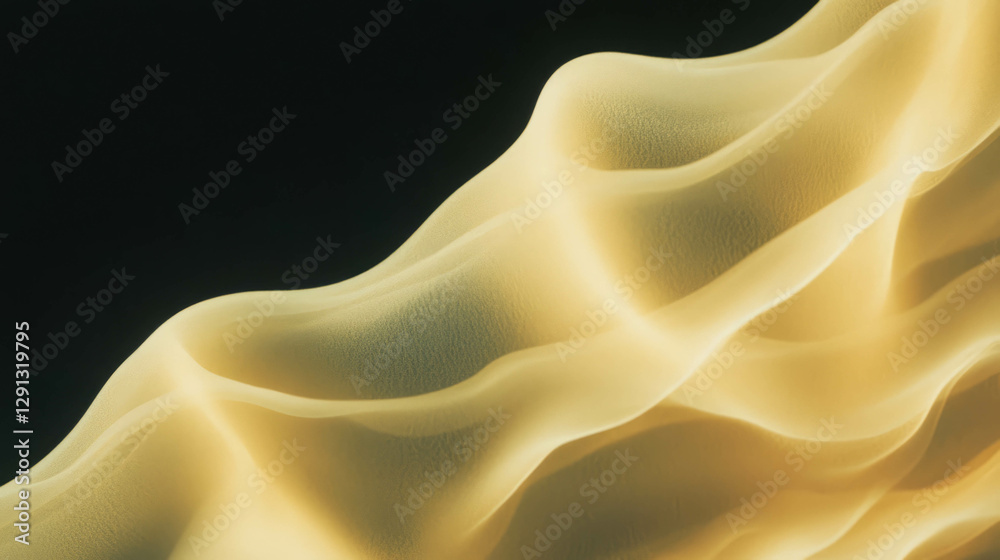 Poster Elegant cream rippled texture background for design and art projects