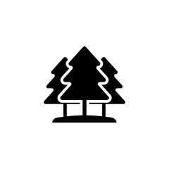 green area icon, plant area,forest icon