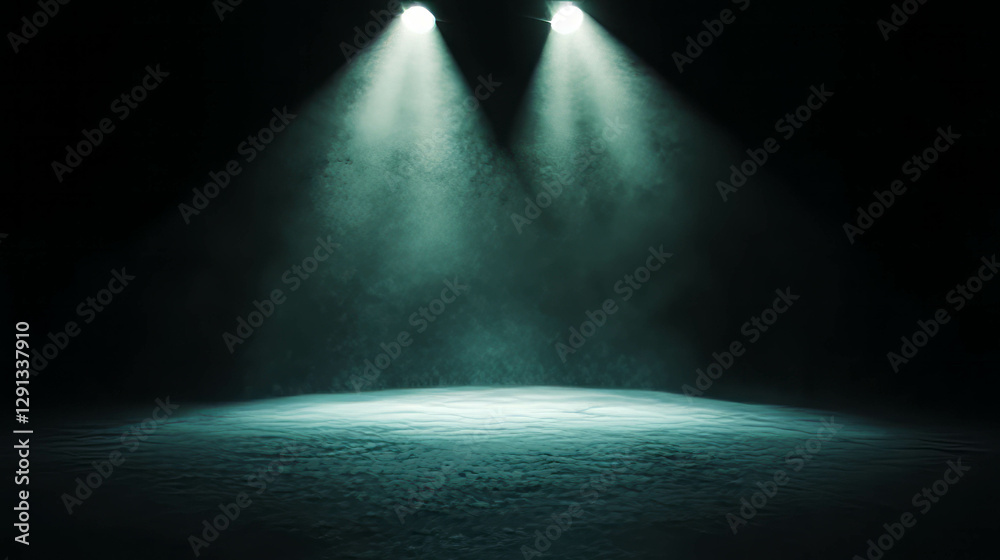 Poster atmospheric warm light flickering background for creative design and mood setting