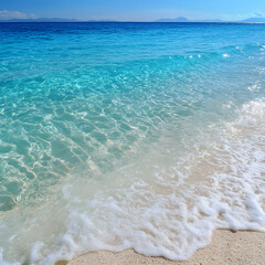 Turquoise Ocean Waves Beach
