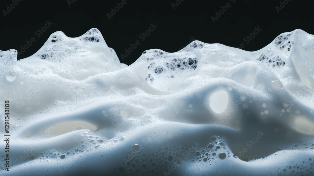 Poster abstract background of foam and smoke patterns for creative design