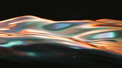 Naklejka premium Abstract foam smears with textured surface reflections in artistic design
