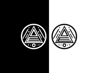 Black simple logo design