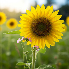 Fototapeta premium sunflower in the field