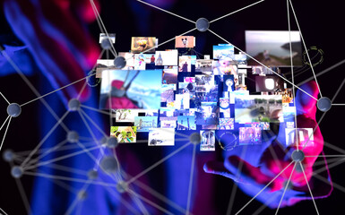 streaming data picture video material