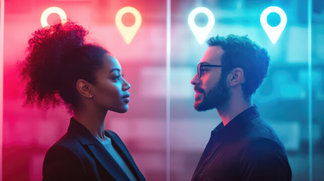 Business teamwork promoting gender parity and inclusivity
