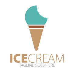 Ice Cream Logo Template