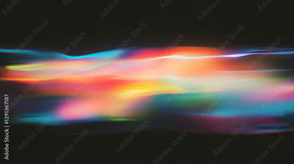Poster Vibrant abstract gradient mesh texture with smooth color transitions for artistic backgrounds