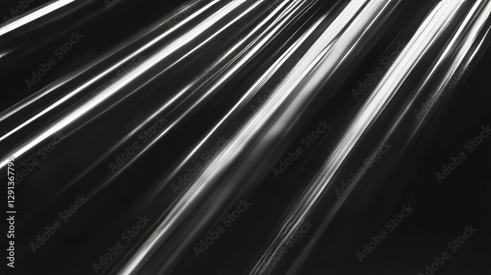 Aufkleber abstract grayscale light patterns creating stunning artistic background
