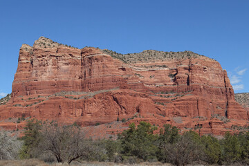 Fototapeta premium Courthouse Butte in Oak Creek, Arizona USA