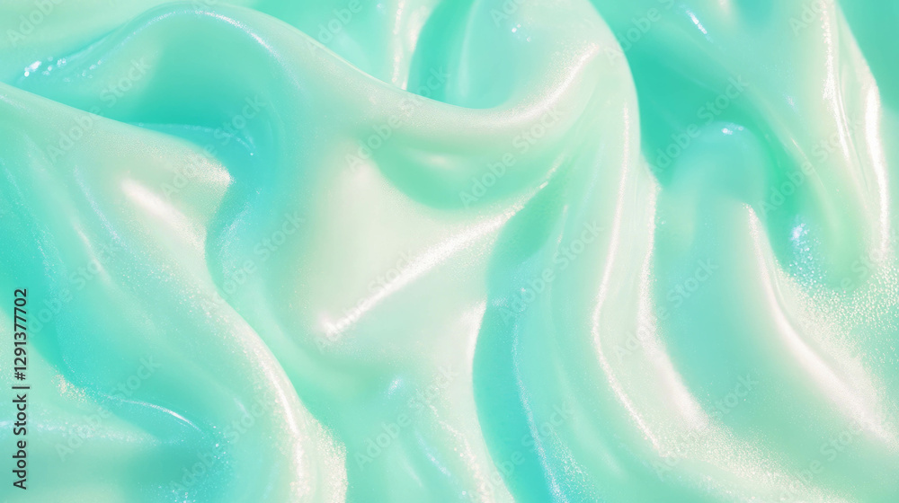 Aufkleber mint and pale blue abstract background for design projects