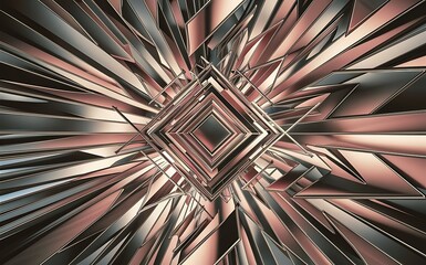 Geometric background adorned with dynamic arrows and sleek lines forming intricate web of movement and energy captivating the eye with its mesmerizing patterns