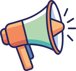 megaphone-and-loudspeaker-editable-stroke-outline