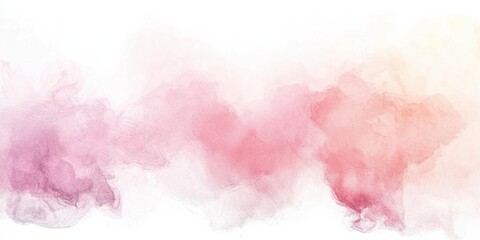 Fototapeta premium Pastel pink and orange watercolor texture abstract background for creative designs