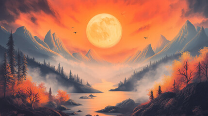 Mysterious Woman in a Busy City