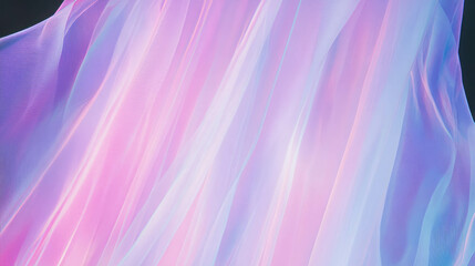 Abstract background with soft pastel pink and blue light waves for design or decoration