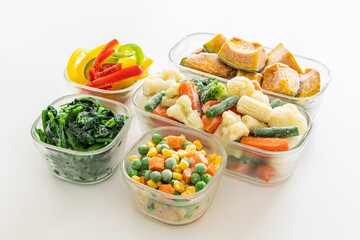 冷凍野菜　野菜の冷凍保存　冷凍食品