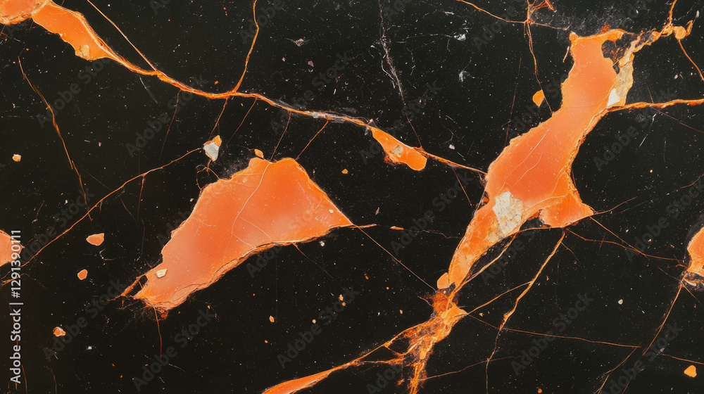 Aufkleber abstract cracked texture on aged plastic surface for design and art projects