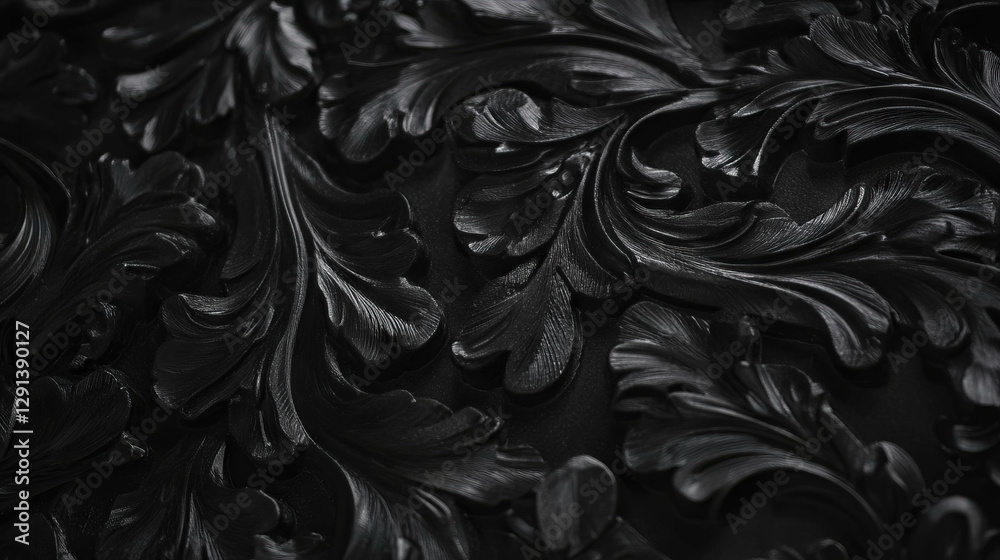 Poster elegantly laser engraved plastic patterns for art and design projects