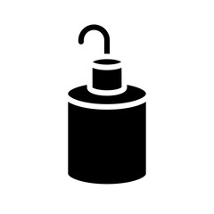 Bottle icon in glyph style