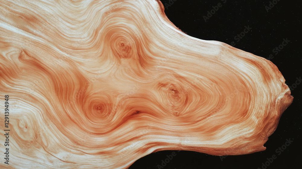 Poster natural wood texture background with rich grain patterns for design and art projects