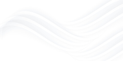 abstract white background wave gradient shape luxury wallpaper.