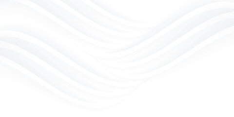 abstract white background wave gradient shape luxury wallpaper.