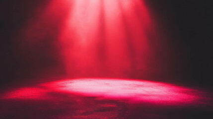 Obraz premium Dreamy red light background with ethereal glow for creative design projects