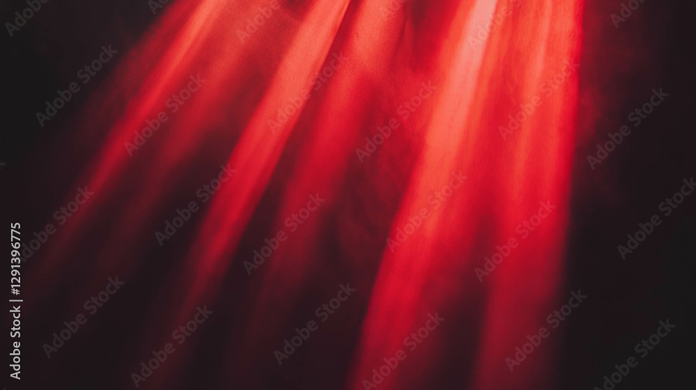 Poster abstract red light background with dramatic textured glow for creative design