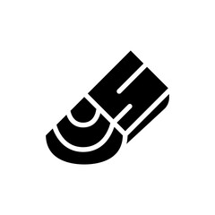 Wood icon in glyph style