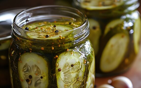 Homemade Dill Pickles with Garlic and Peppercorns