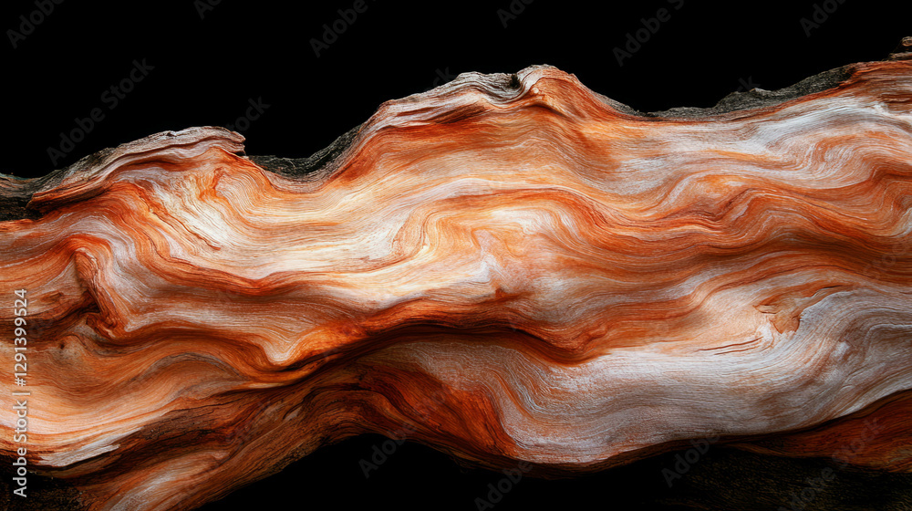 Poster natural wood texture background with intricate rough bark patterns for creative designs