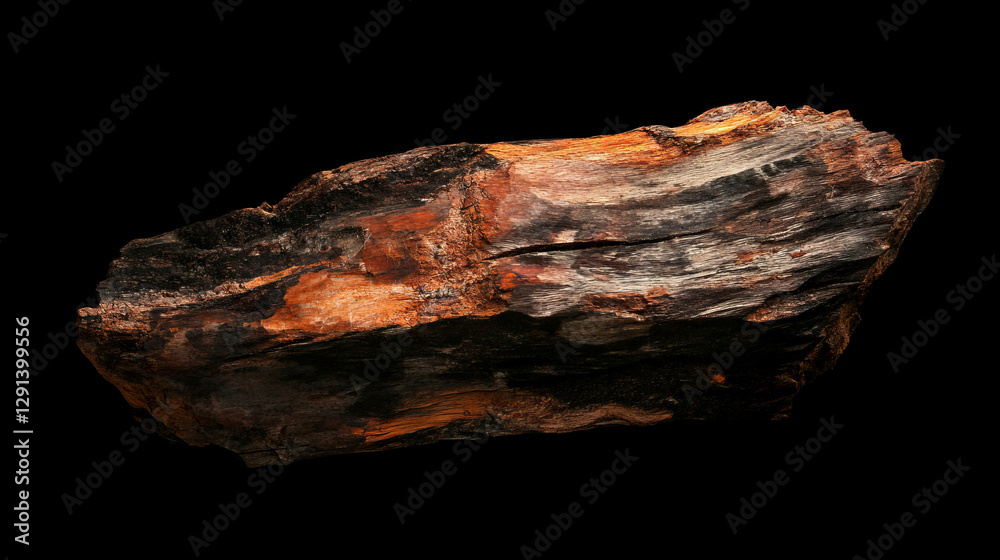 Aufkleber natural wooden bark texture for rustic design and background