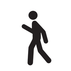 walk exercise men vector